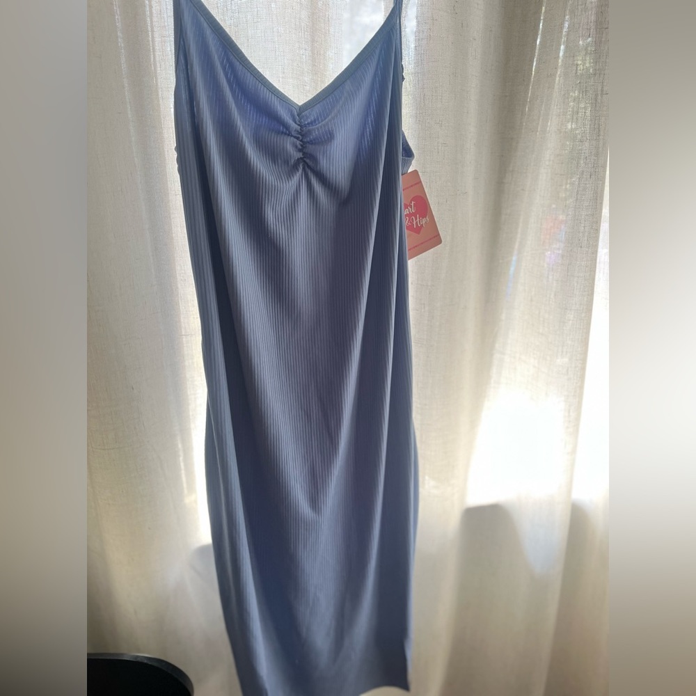 Blue dress